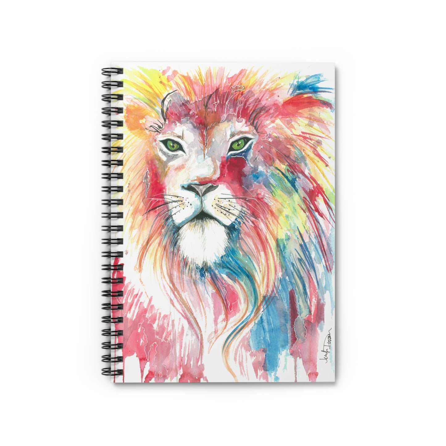 Spiral Notebook - Lion