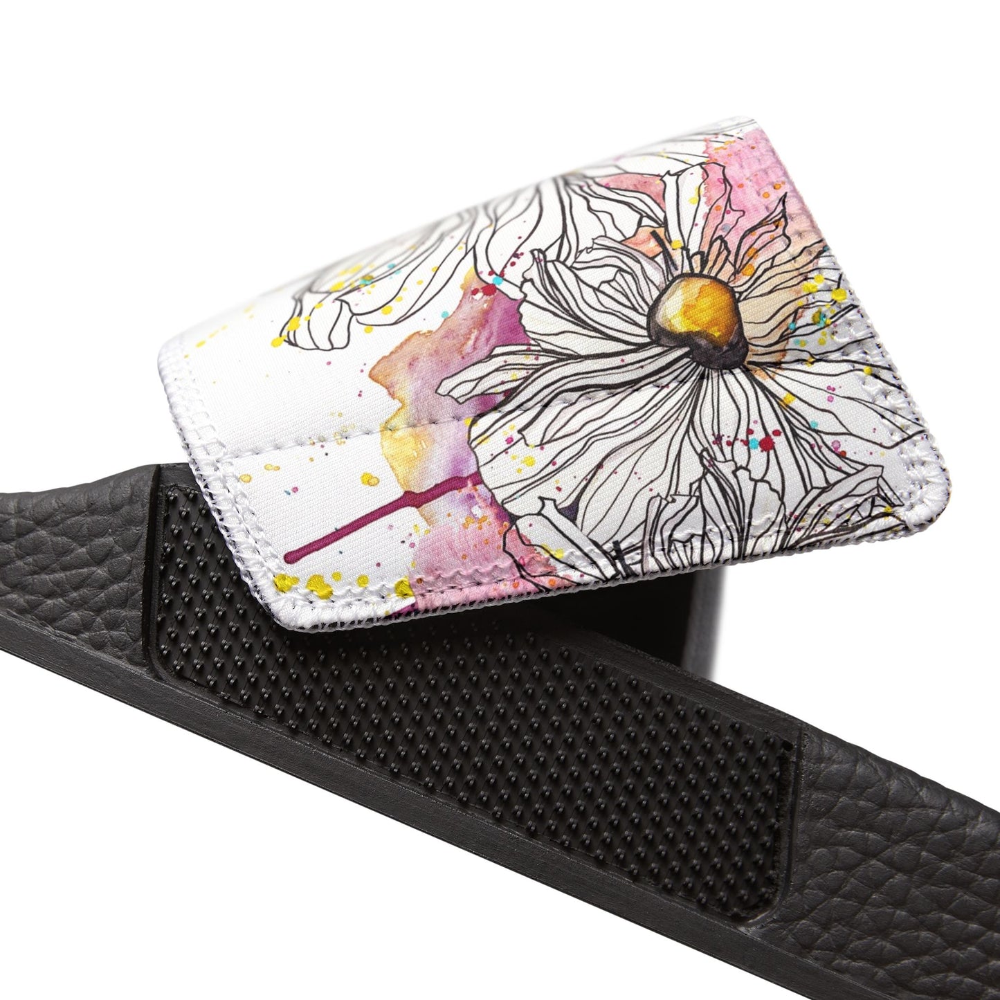 Sandals - Stylish Deco Slides with Sweet Nectar Artwork