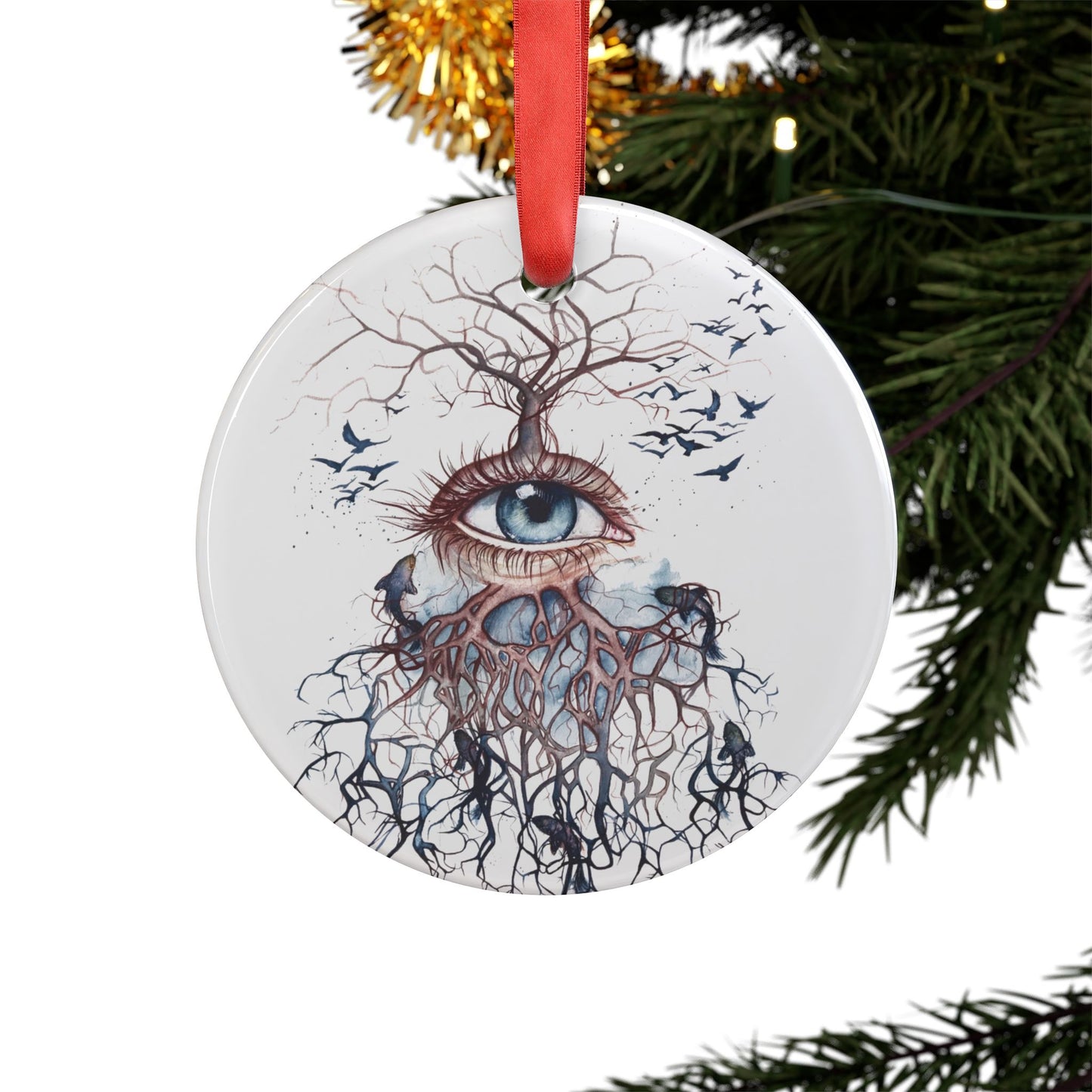 Holiday Acrylic Ornament - Unbinding