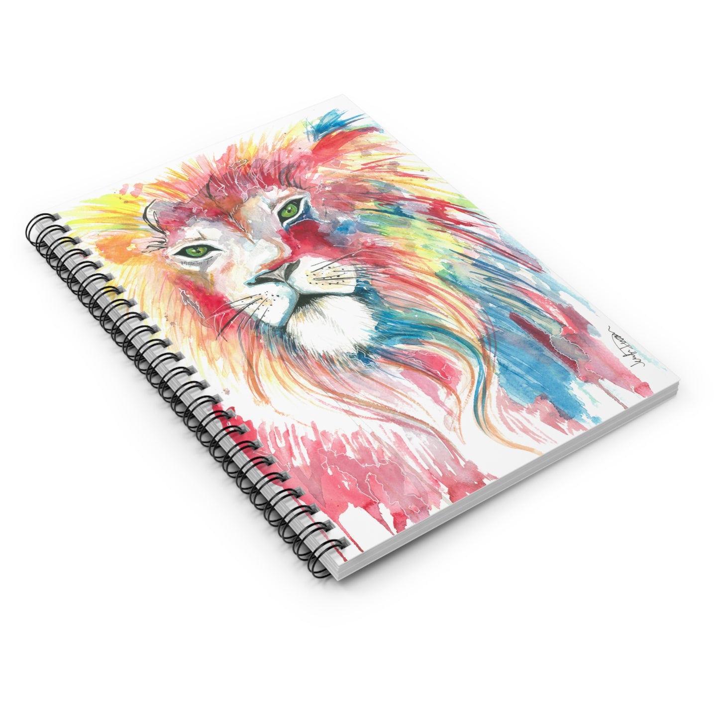 Spiral Notebook - Lion