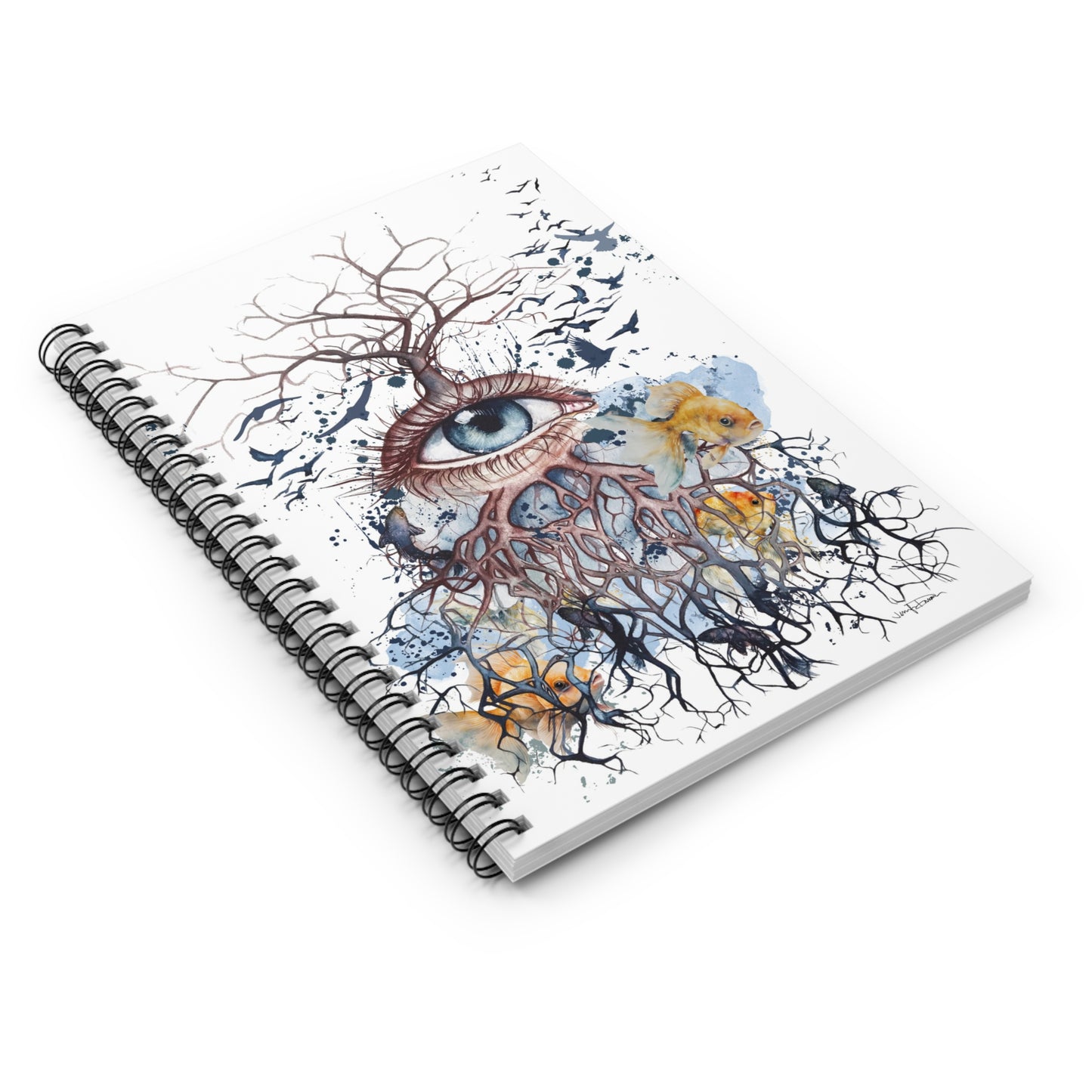 Spiral Notebook - Unbinding Design