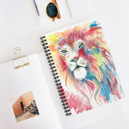 Spiral Notebook - Lion