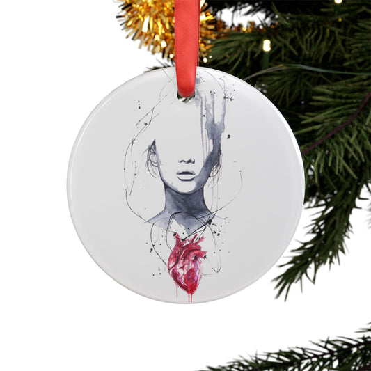 Holiday Acrylic Ornament - Heartache