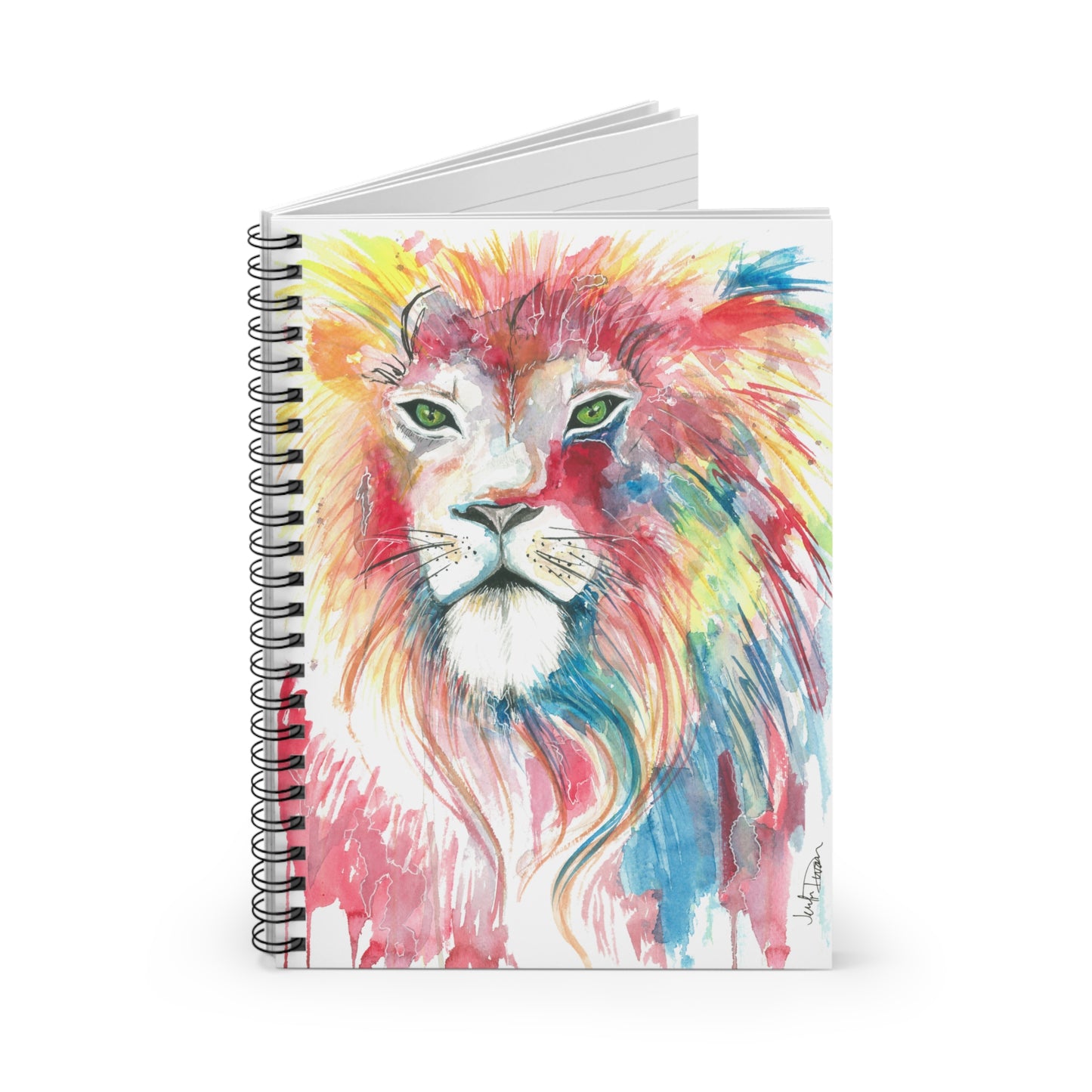 Spiral Notebook - Lion