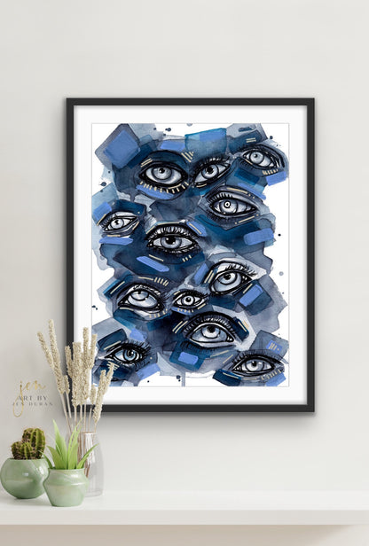 “Mixed Feelings” #3 Fine Art Print