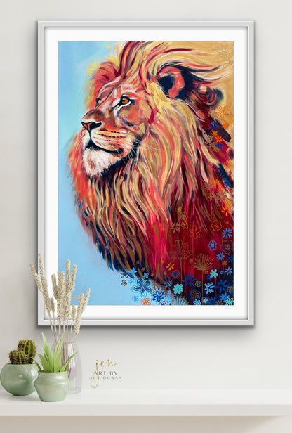 “Guardian of Quiet Strength” Fine Art Paper Print