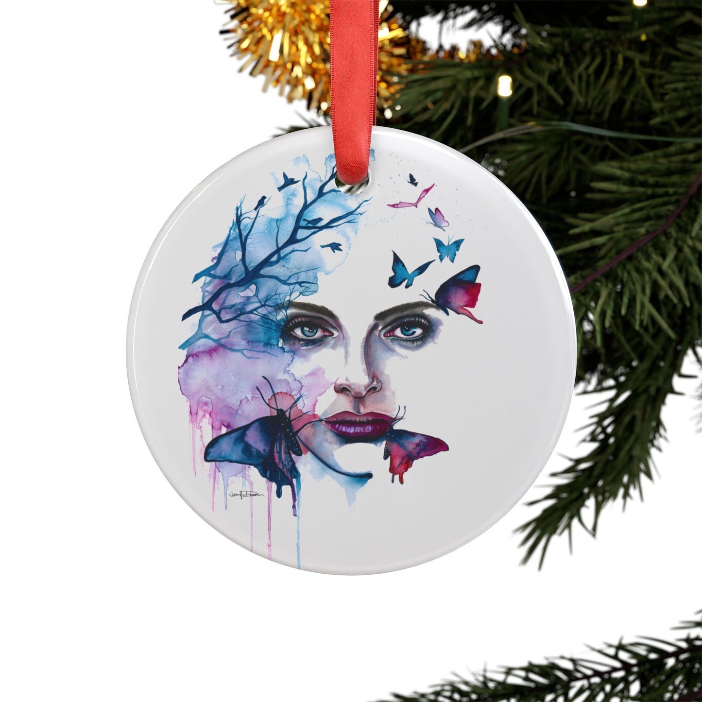 Holiday Acrylic Ornament - Escape