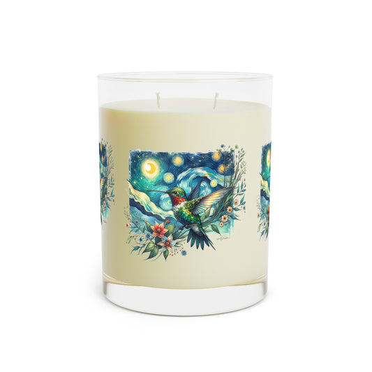 Seventh Avenue Scented Candle - Hummingbird w/ Starry Night Design