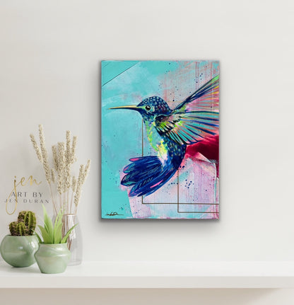 "Aligned in Flight" - Original Painting