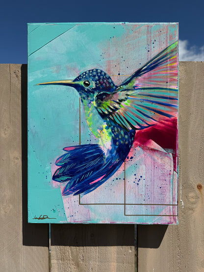 "Aligned in Flight" - Original Painting