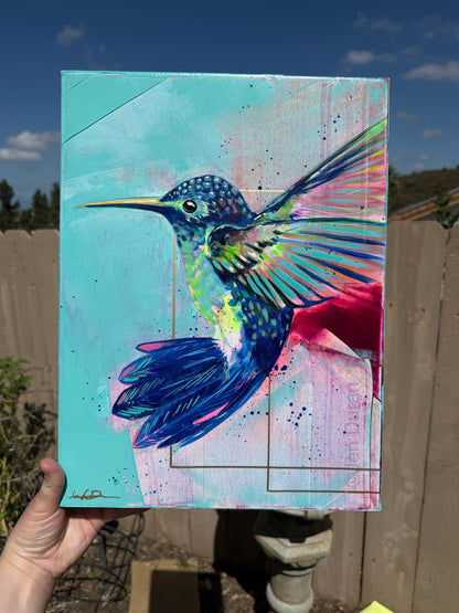 "Aligned in Flight" - Original Painting