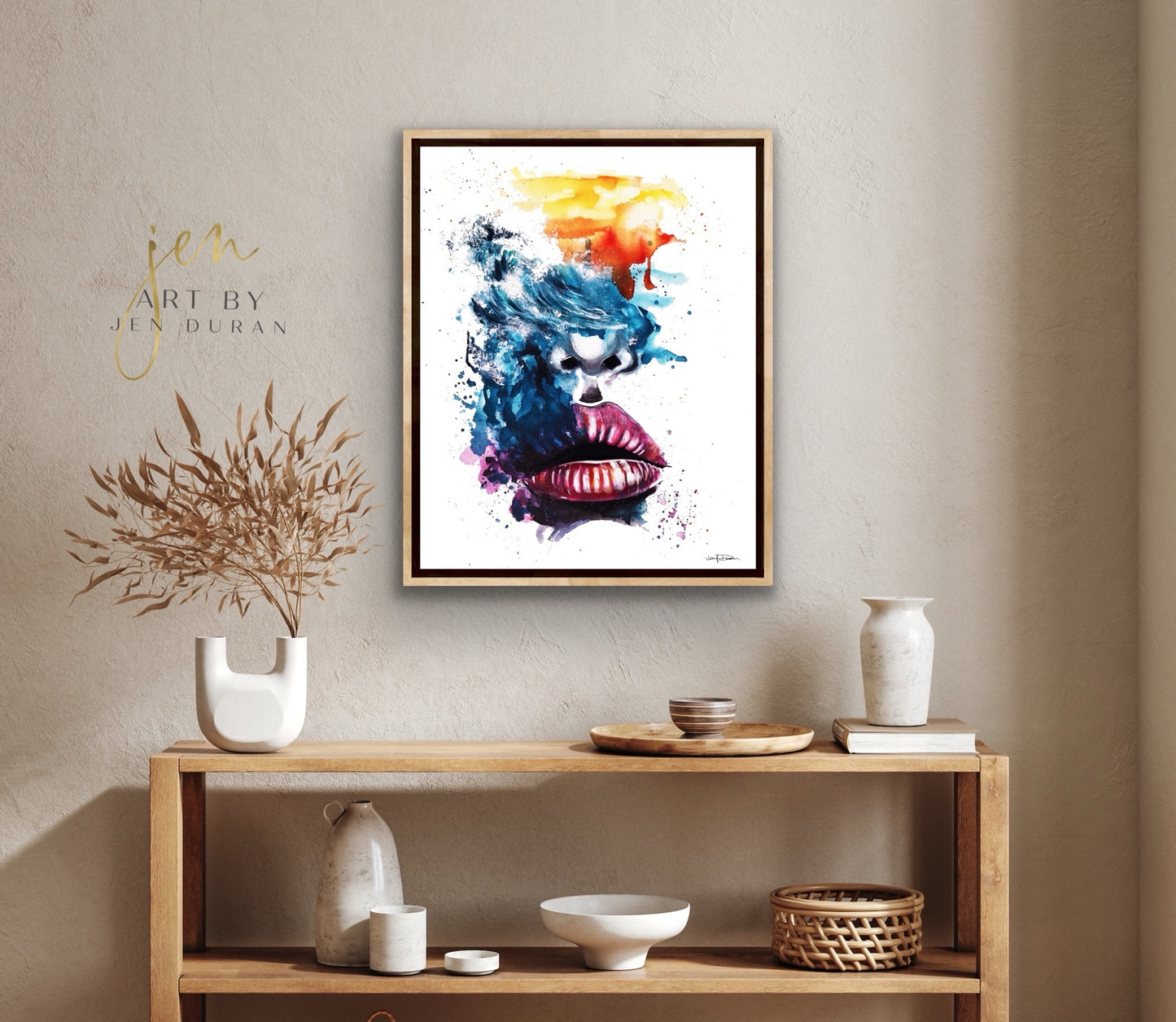 "Amatory" Giclée Canvas Print