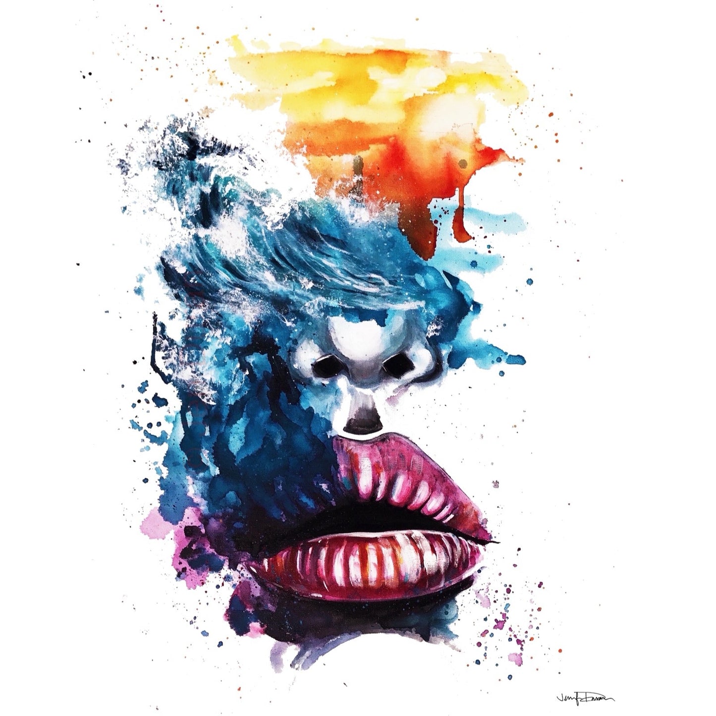 "Amatory" Giclée Canvas Print