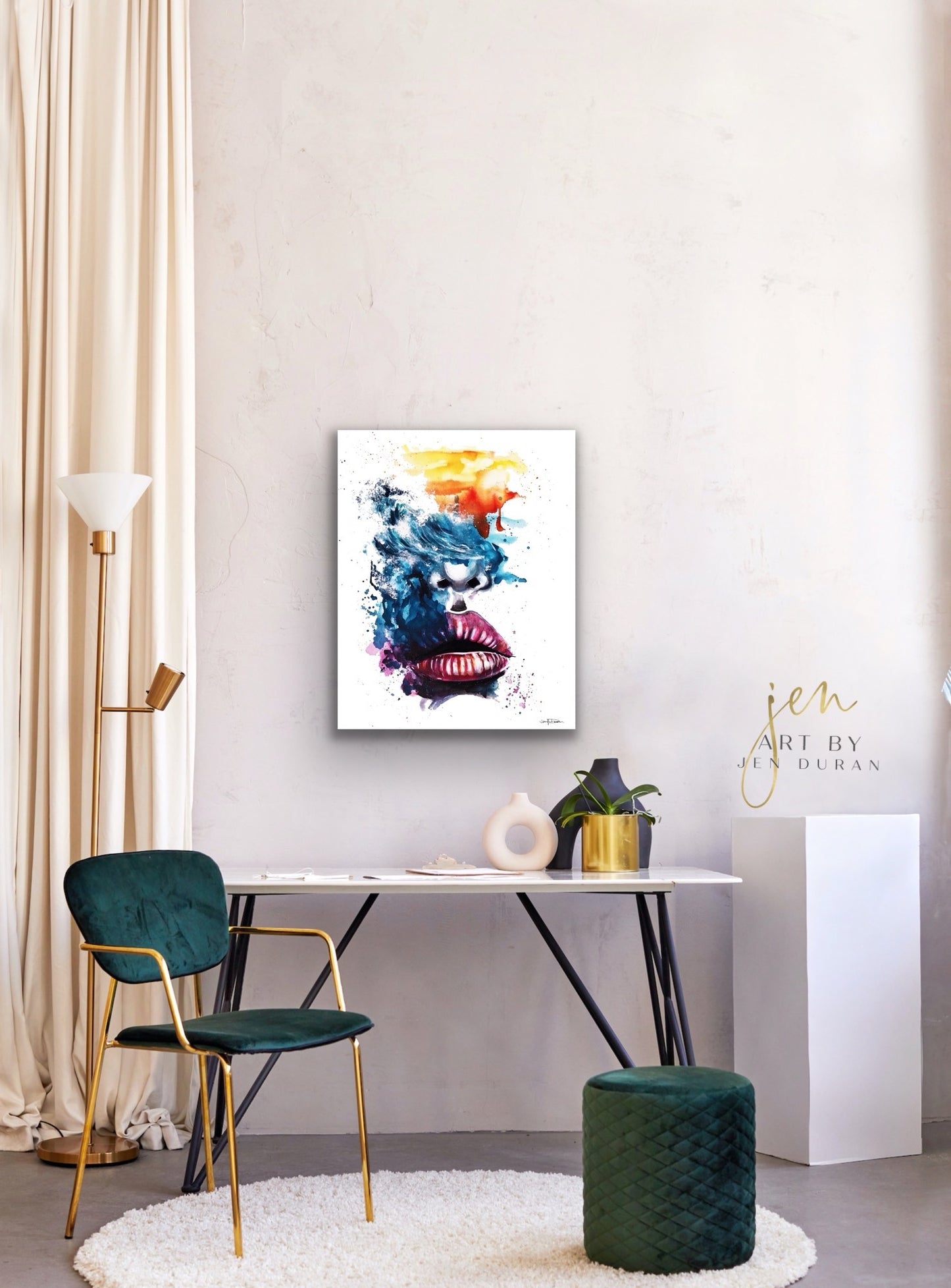 "Amatory" Giclée Canvas Print
