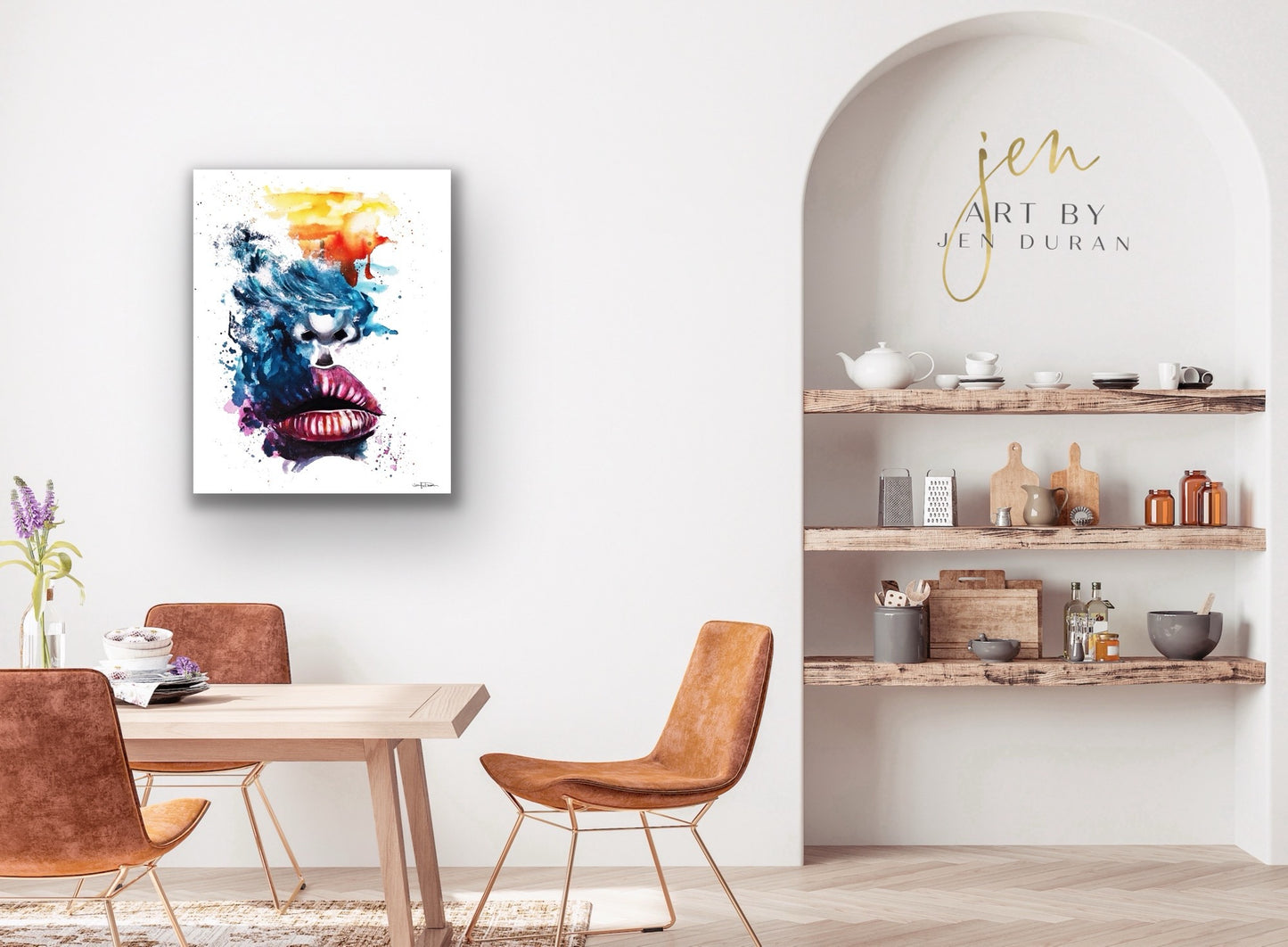 "Amatory" Giclée Canvas Print