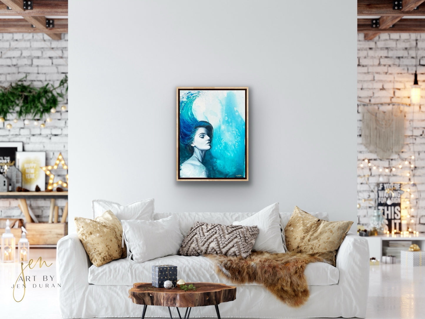 "Anodyne" Giclée Canvas Print