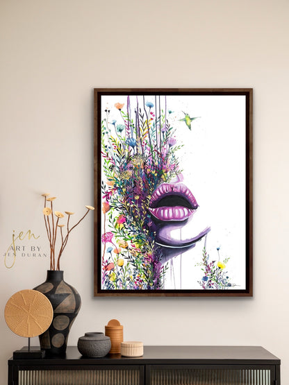 "Be Free" Giclée Canvas Print