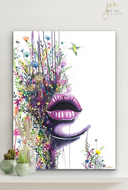 "Be Free" Giclée Canvas Print