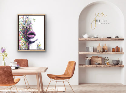 "Be Free" Giclée Canvas Print