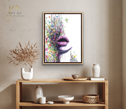 "Be Free" Giclée Canvas Print