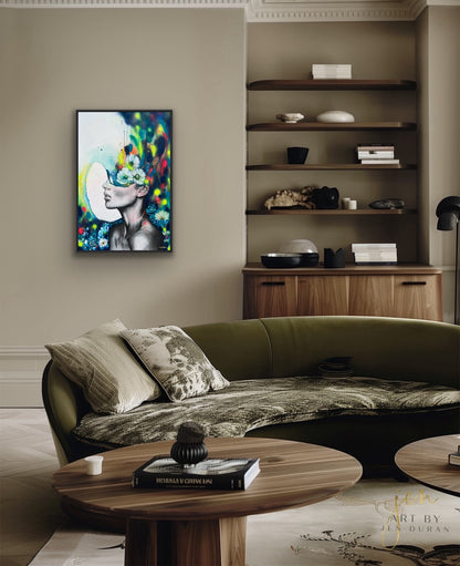 "Beautiful Chaos" Giclée Canvas Print
