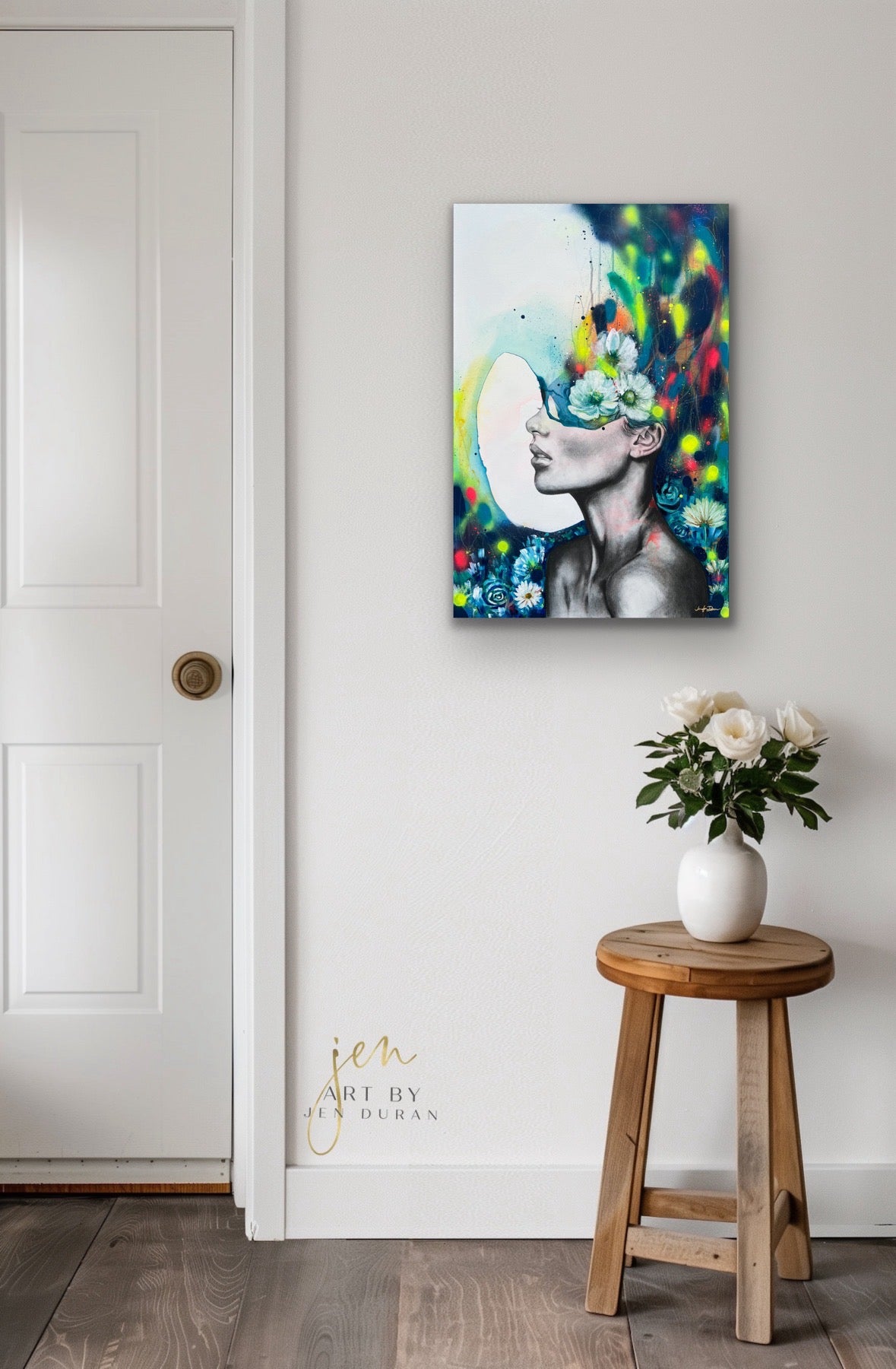 "Beautiful Chaos" Giclée Canvas Print