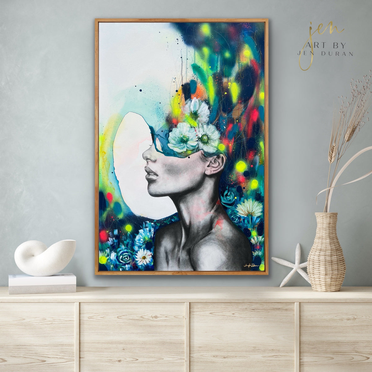 "Beautiful Chaos" Giclée Canvas Print