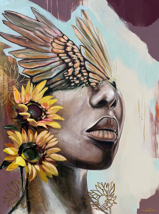"Becoming Her" - Original Painting