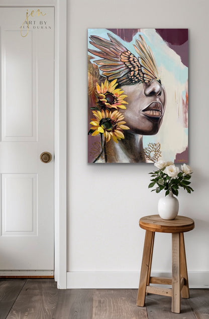 "Becoming Her" - Original Painting