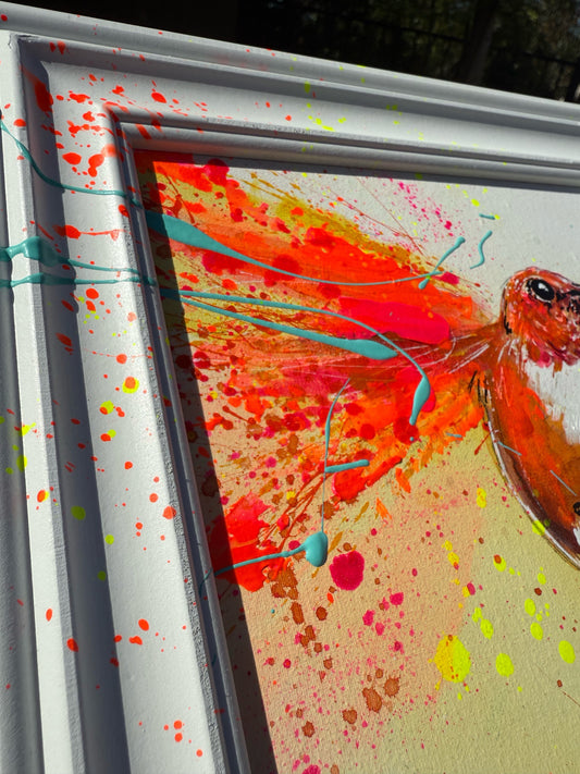 "Blaze of Joy" Original Painting