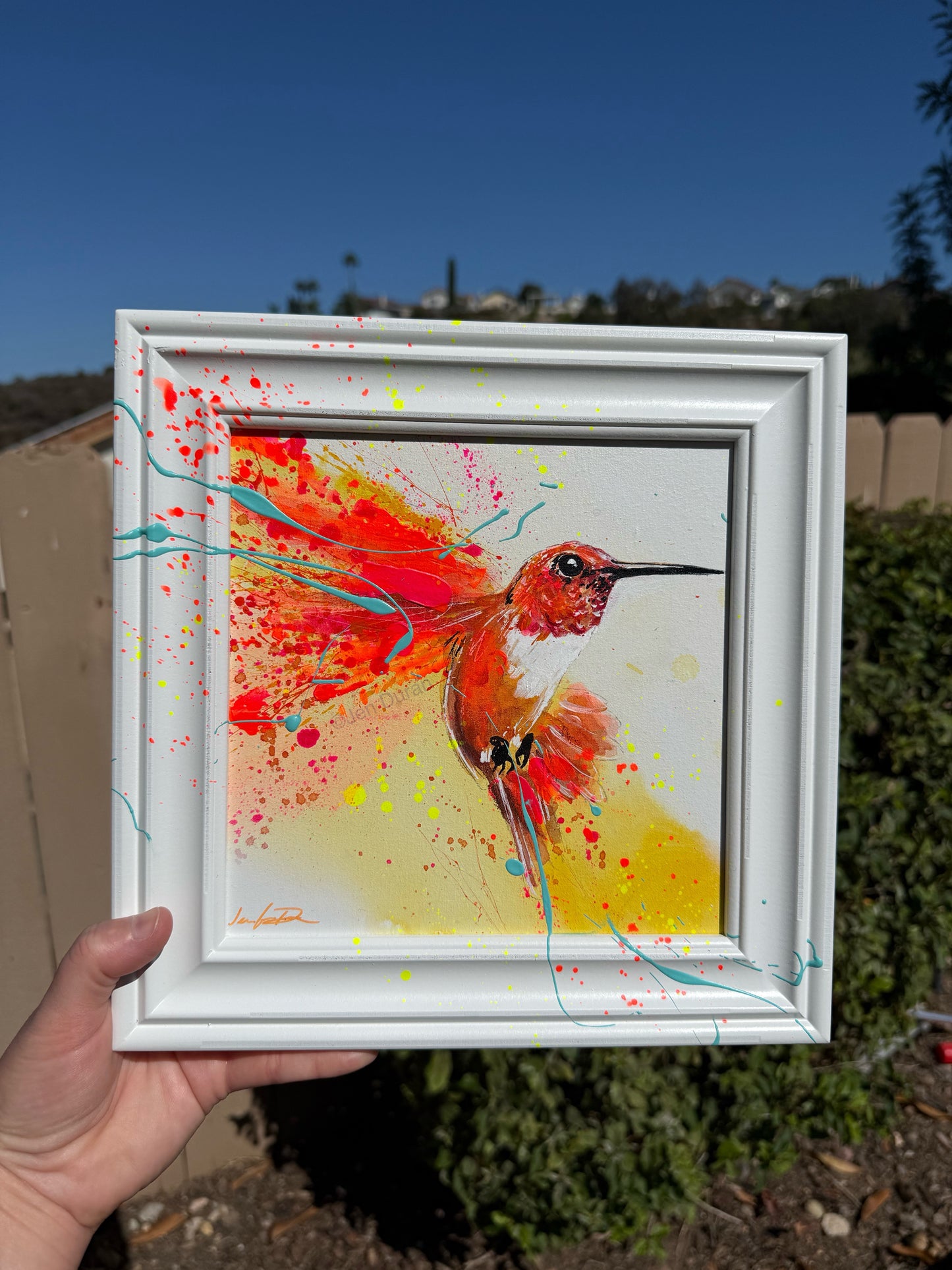 "Blaze of Joy" Original Painting