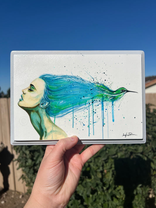 "Break Free" - Artist Proof on Wood