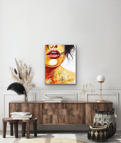 "Bring Me To Life" Giclée Canvas Print