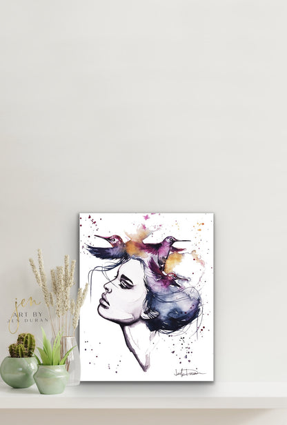 “In My Dreams" Fine Art Print