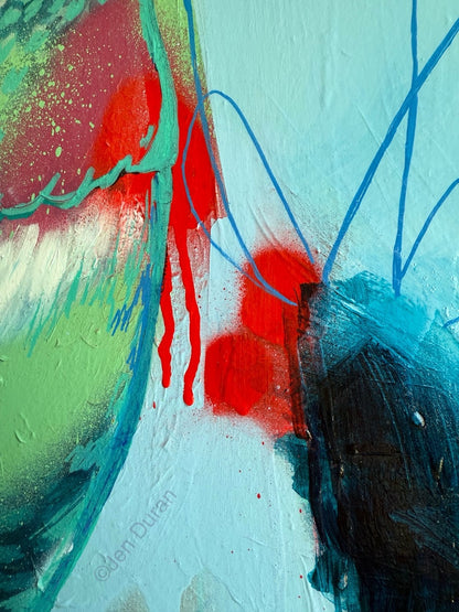 "CHIMERA" Original Mixed Media Painting