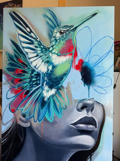"CHIMERA" Original Mixed Media Painting