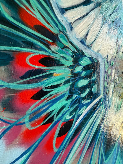"CHIMERA" Original Mixed Media Painting