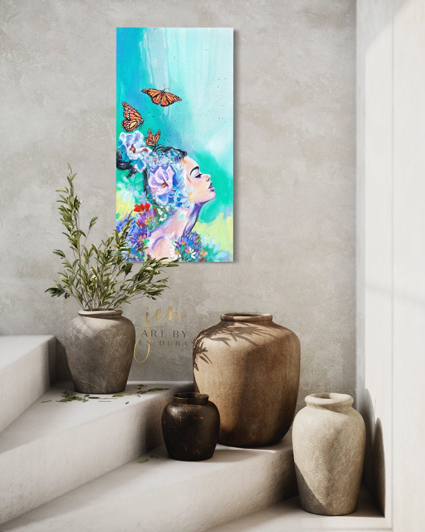 "ARDENT" Original Painting | Canvas Wall Art