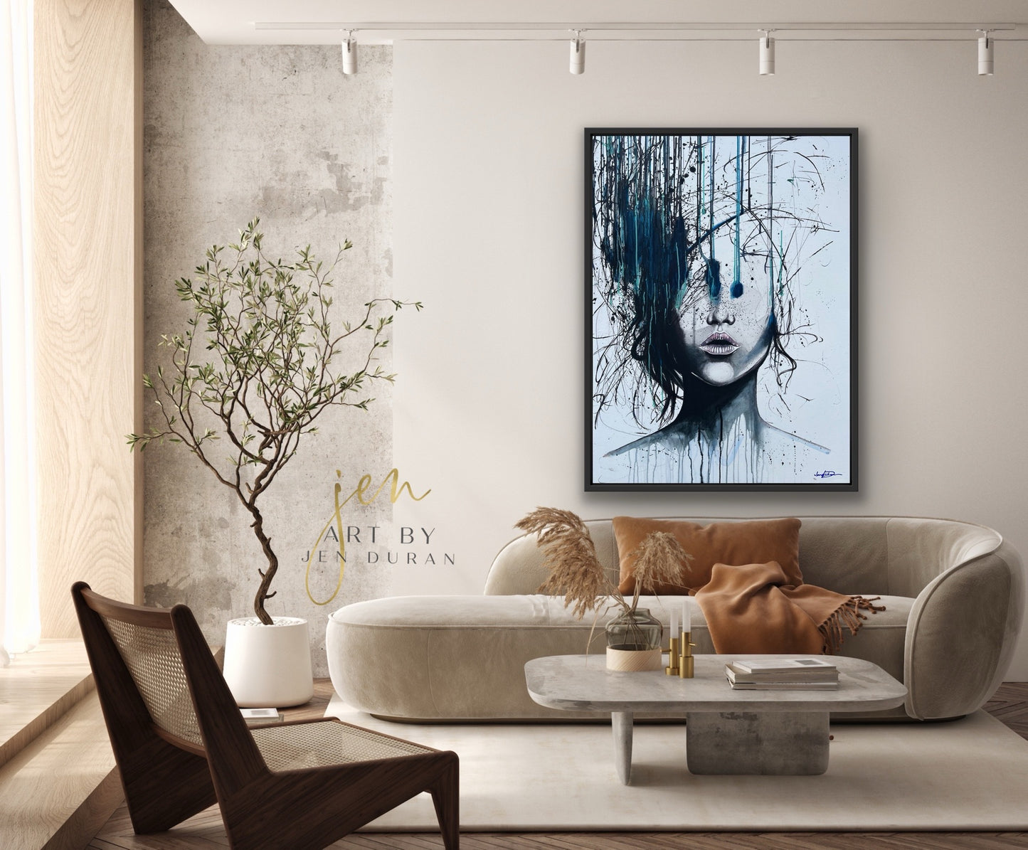 "Consumed By Chaos" Giclée Canvas Print