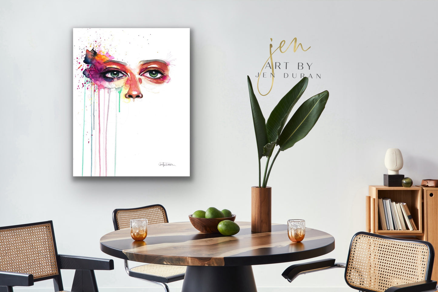 "Taciturn" Giclée Canvas Print
