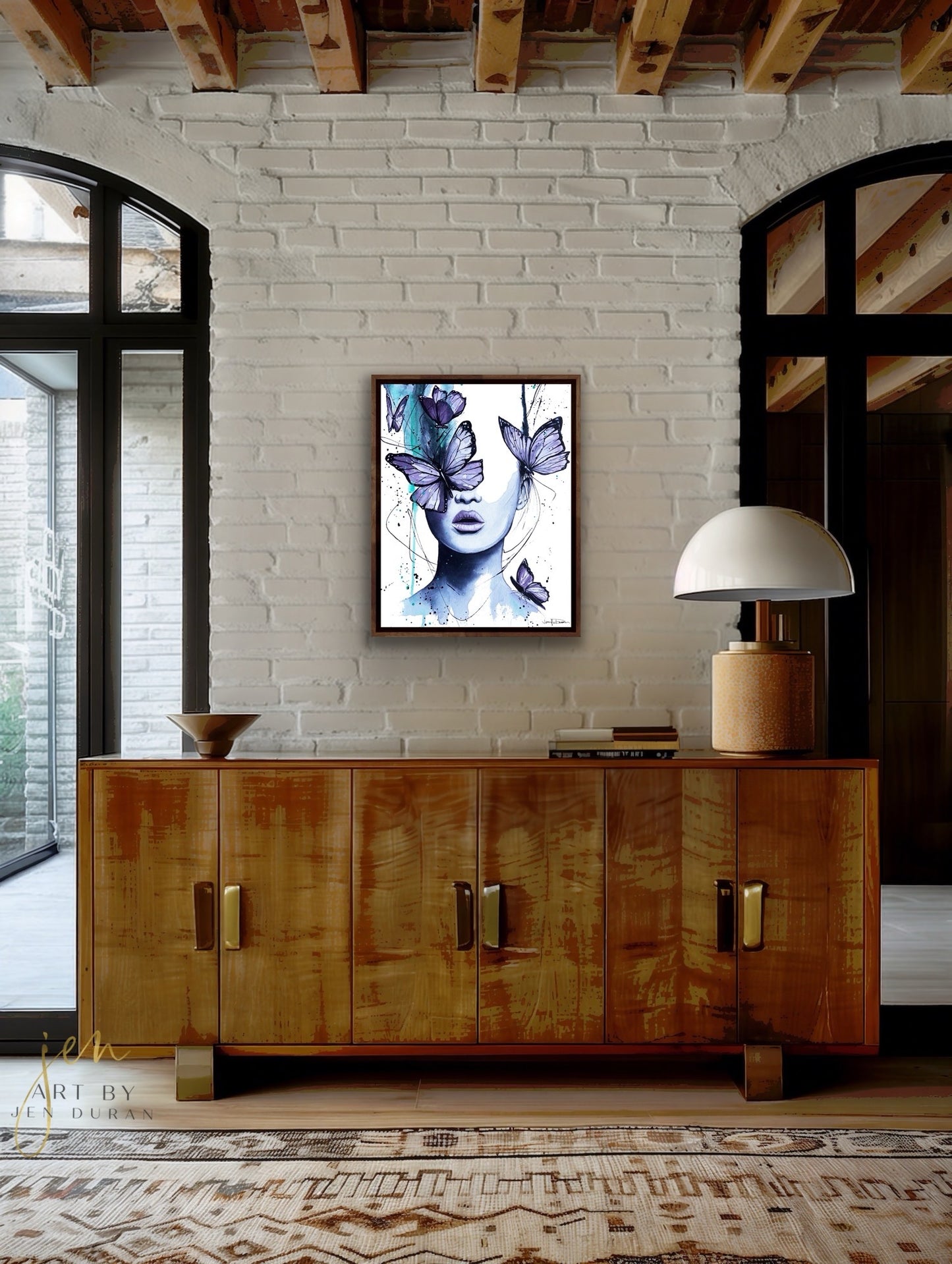 "Fool Me Once, Fool Me Twice" Giclée Canvas Print