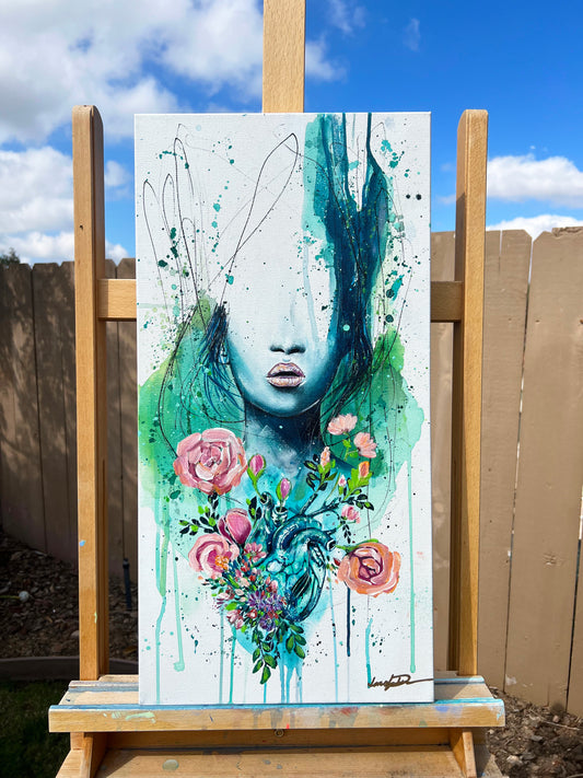 "GROWING" Original Painting