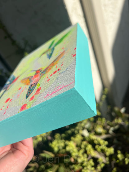 "Hummingbird Dance" Original Painting