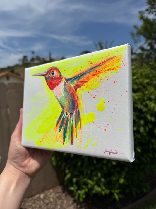 Original Hummingbird Sketch #1