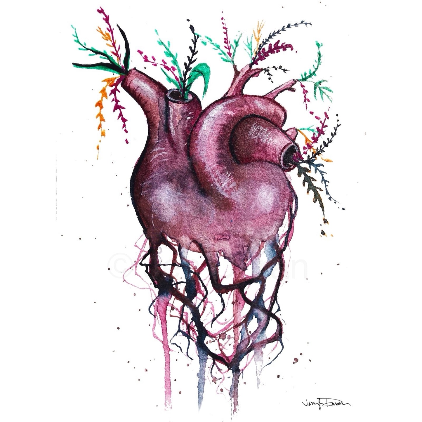 "Blooming” Fine Art Paper Print