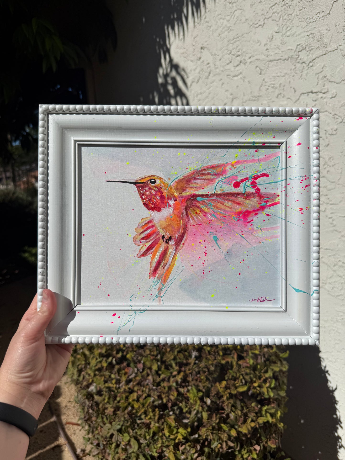 "Radiant Flutter" Original Painting