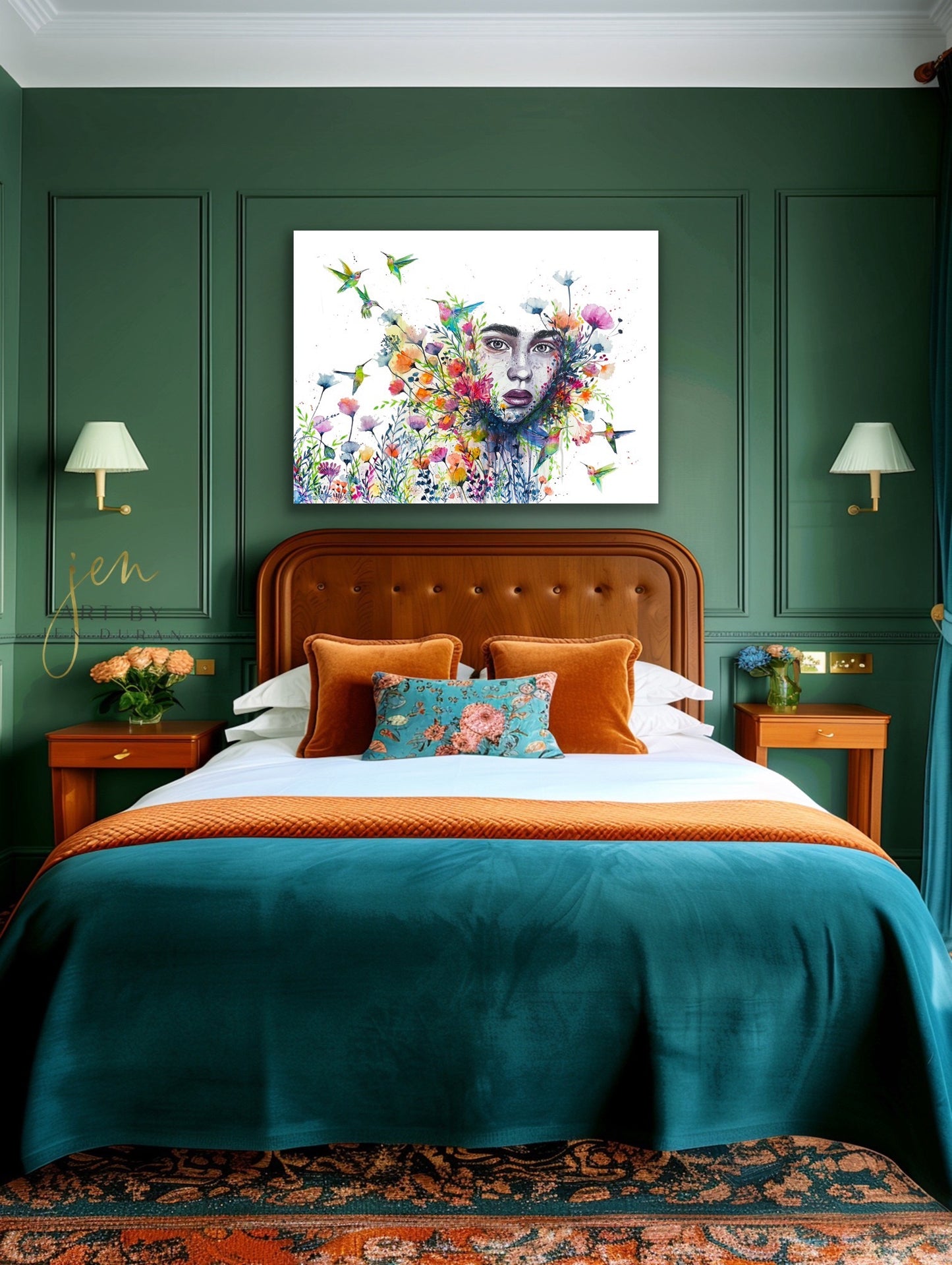 "Something Like A Dream" Giclée Canvas Print