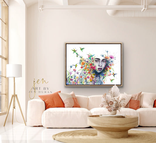 "Something Like A Dream" Giclée Canvas Print