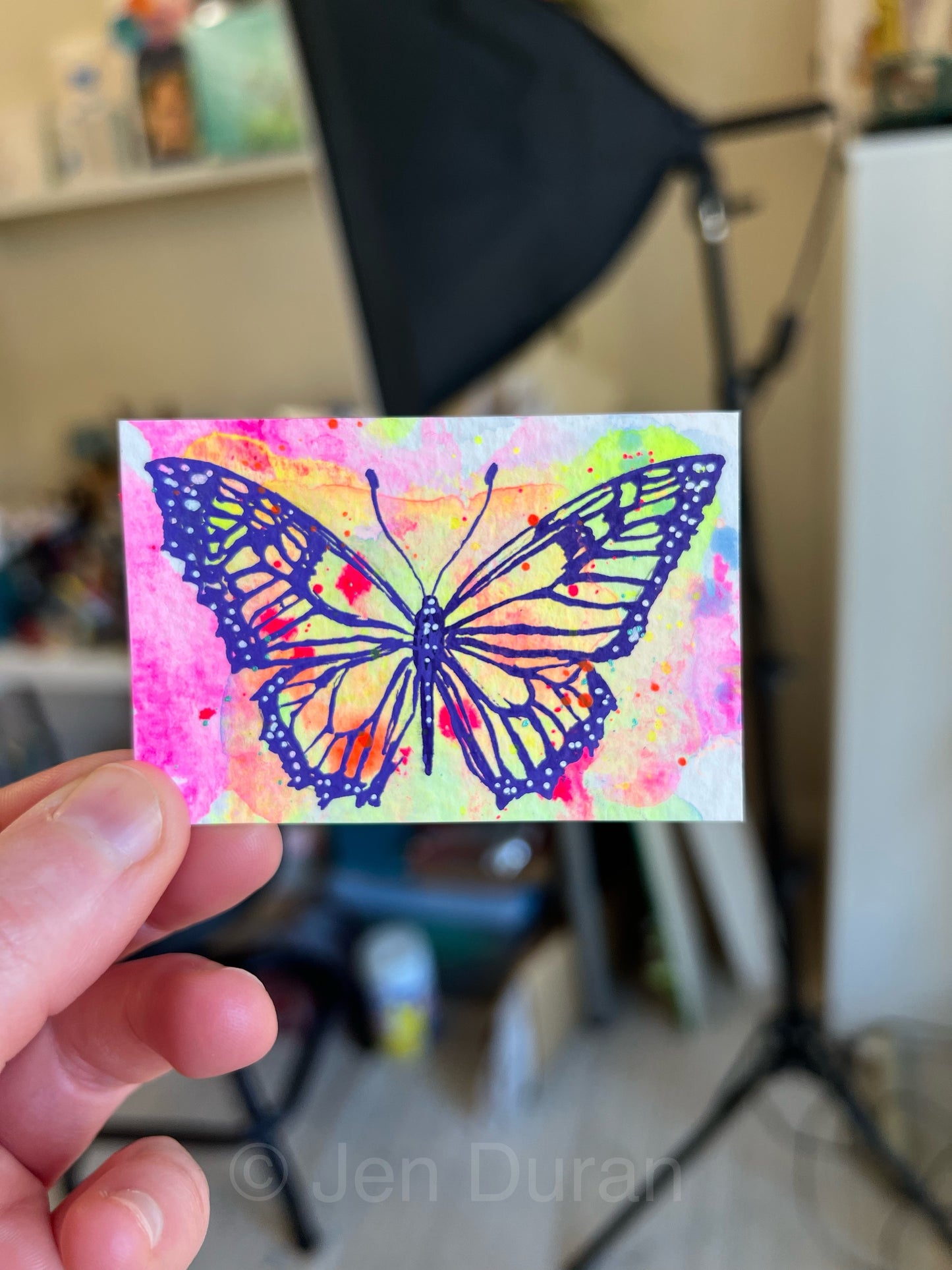 “Butterfly” - Mini Original Painting