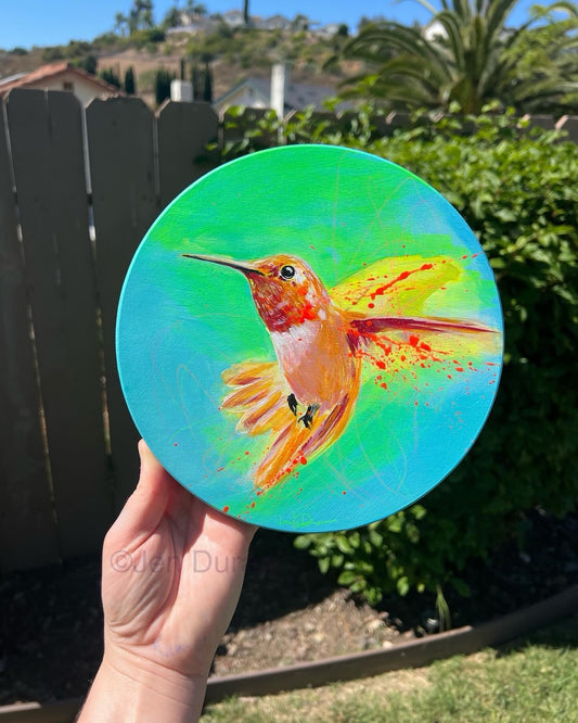 "Hummingbird" Original Painting
